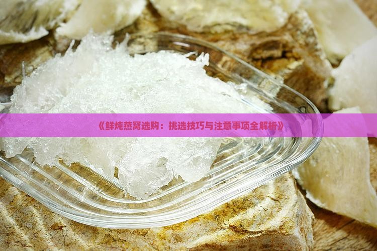 《鲜炖燕窝选购：挑选技巧与注意事项全解析》