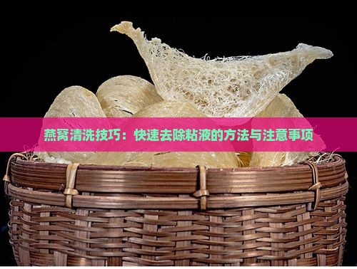 燕窝清洗技巧：快速去除粘液的方法与注意事项