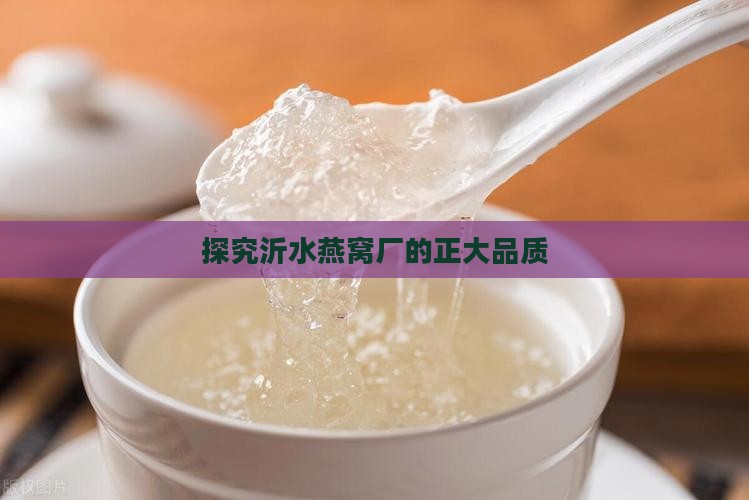 探究沂水燕窝厂的正大品质