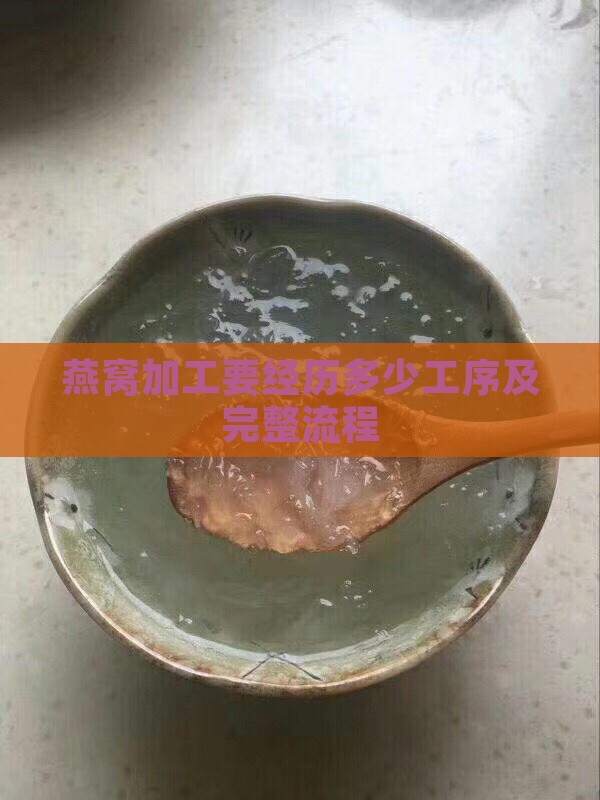 燕窝加工要经历多少工序及完整流程