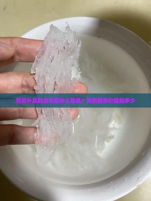 燕窝补品的由来是什么意思？窝的营养价值知多少