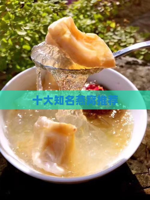 十大知名燕窝推荐