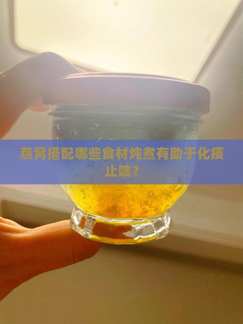 燕窝搭配哪些食材炖煮有助于化痰止咳？