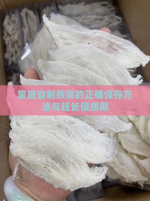 家庭自制燕窝的正确保存方法与延长保质期