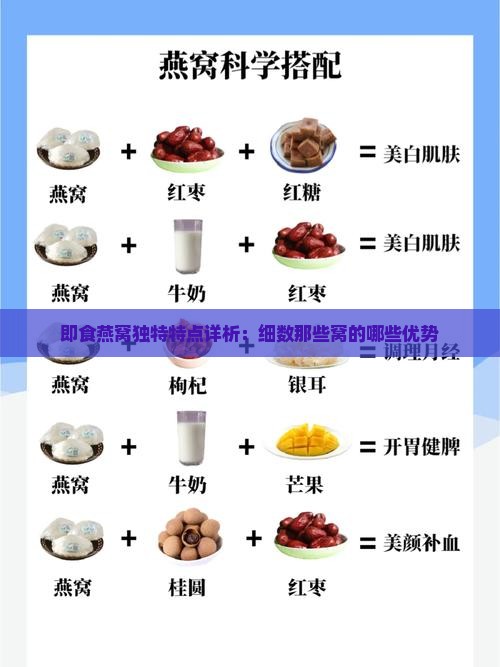 即食燕窝独特特点详析：细数那些窝的哪些优势
