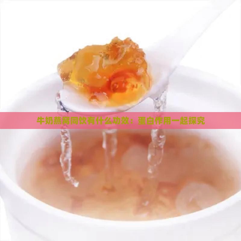 牛奶燕窝同饮有什么功效：蛋白作用一起探究