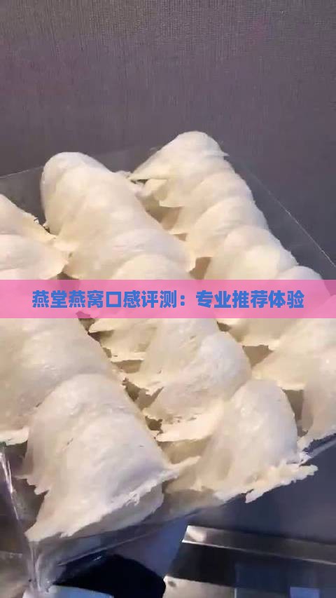 燕堂燕窝口感评测：专业推荐体验