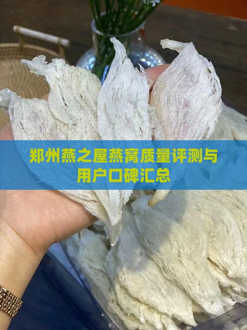 郑州燕之屋燕窝质量评测与用户口碑汇总
