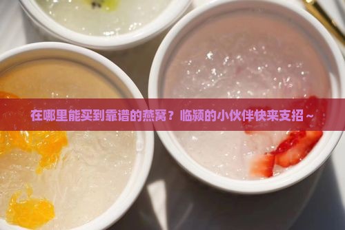 临颍哪里买燕窝多一些