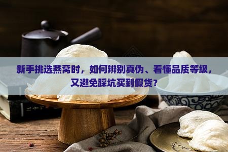 新手挑选燕窝怎么选最好