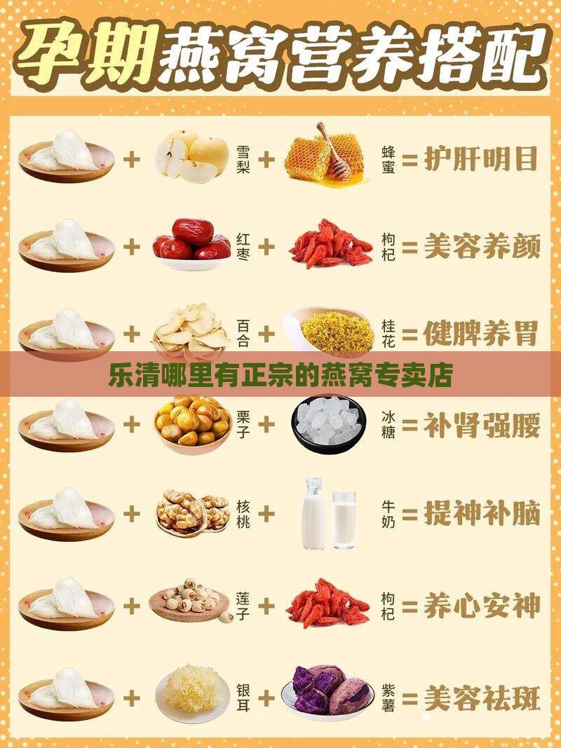 乐清哪里燕窝正宗的好
