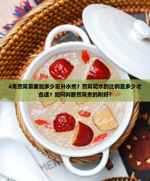 4克燕窝放多少毫升水煮