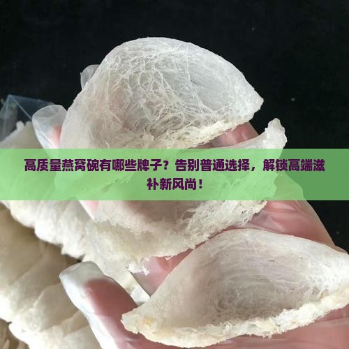 高质量燕窝碗有哪些牌子