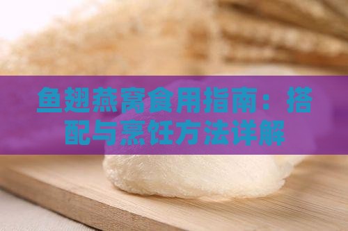 鱼翅燕窝食用指南：搭配与烹饪方法详解
