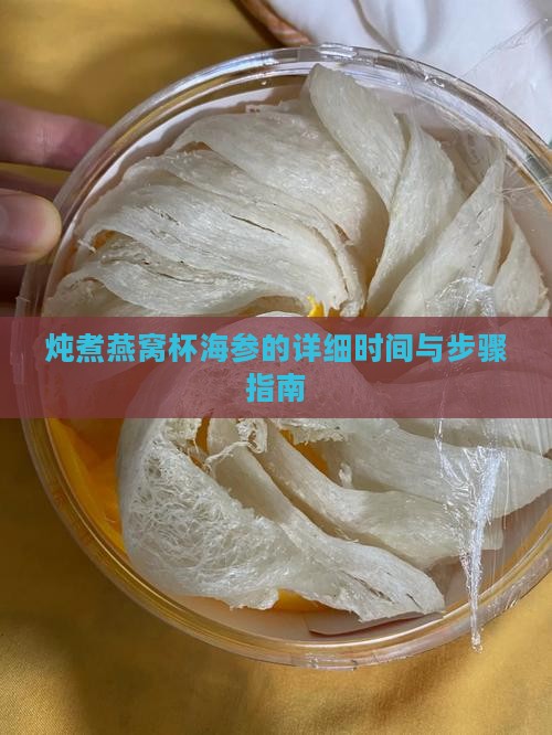 炖煮燕窝杯海参的详细时间与步骤指南