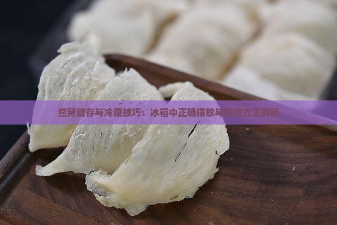 燕窝储存与冷藏技巧：冰箱中正确摆放与保鲜方法解析