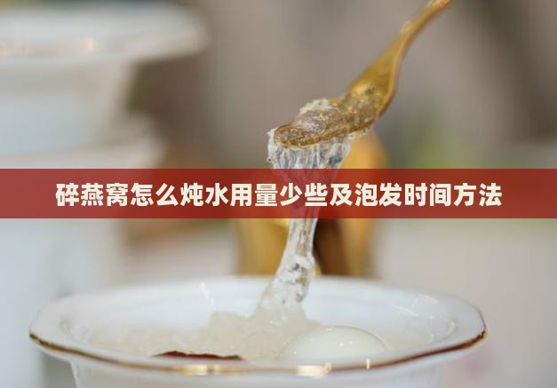 碎燕窝怎么炖水用量少些及泡发时间方法