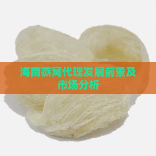 海南燕窝代理发展前景及市场分析