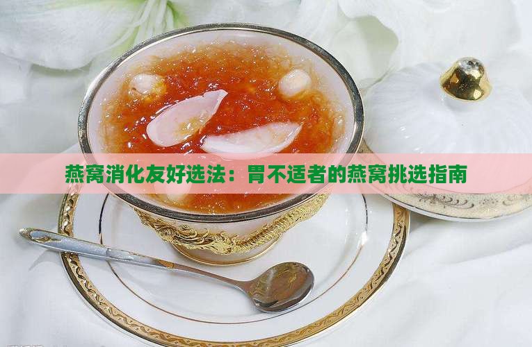 燕窝消化友好选法：胃不适者的燕窝挑选指南