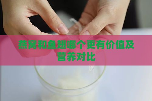 燕窝和鱼翅哪个更有价值及营养对比
