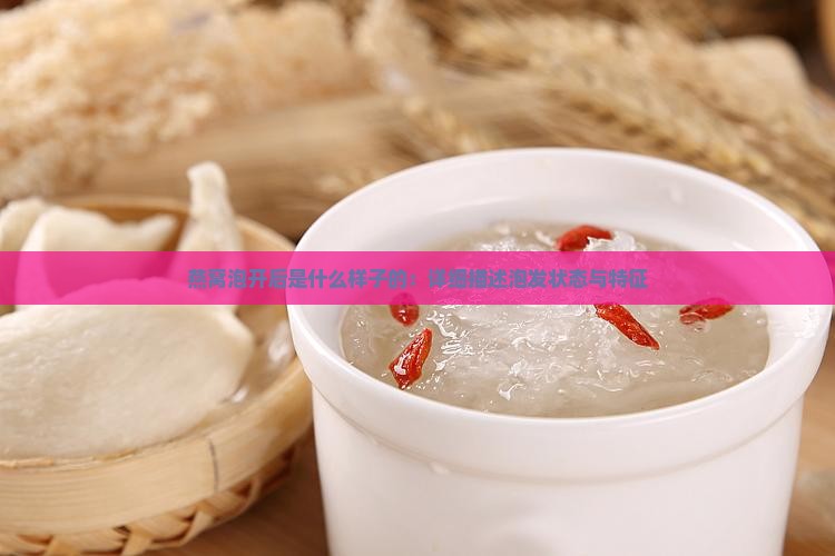 燕窝泡开后是什么样子的：详细描述泡发状态与特征