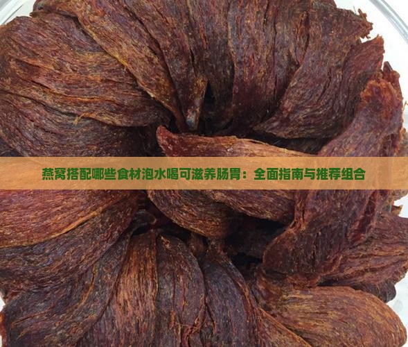 燕窝搭配哪些食材泡水喝可滋养肠胃：全面指南与推荐组合
