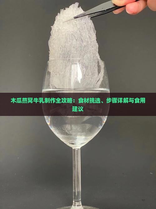 木瓜燕窝牛乳制作全攻略：食材挑选、步骤详解与食用建议