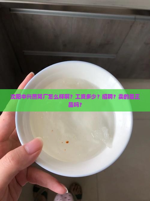 沈阳中兴燕窝厂怎么样啊？工资多少？招聘？卖的是正品吗？