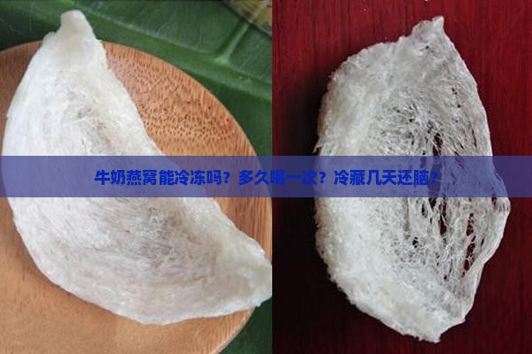 牛奶燕窝能冷冻吗？多久喝一次？冷藏几天还脑？