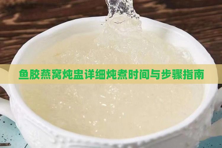 鱼胶燕窝炖盅详细炖煮时间与步骤指南