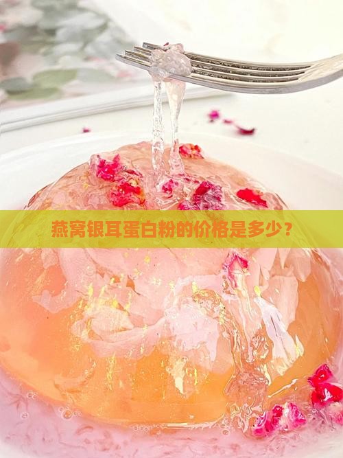 燕窝银耳蛋白粉的价格是多少？