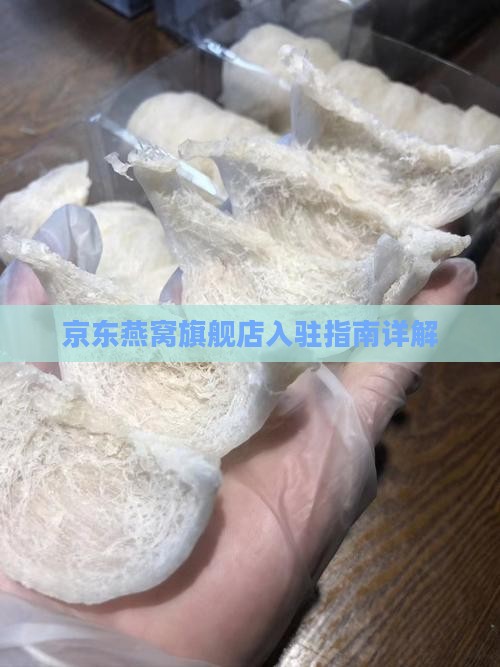 京东燕窝旗舰店入驻指南详解