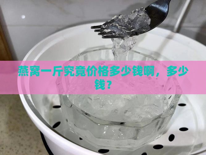 燕窝一斤究竟价格多少钱啊，多少钱？