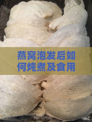 燕窝泡发后如何炖煮及食用方法
