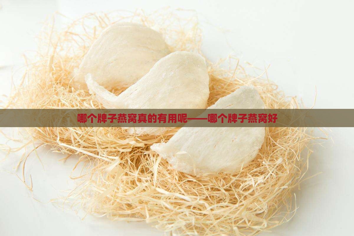 哪个牌子燕窝真的有用呢——哪个牌子燕窝好