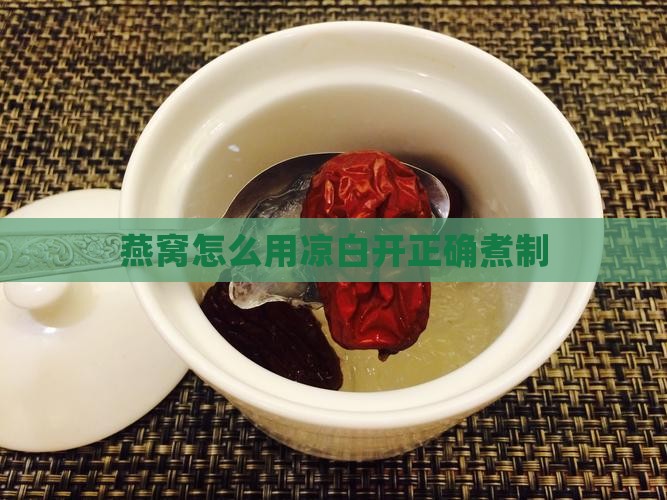 燕窝怎么用凉白开正确煮制