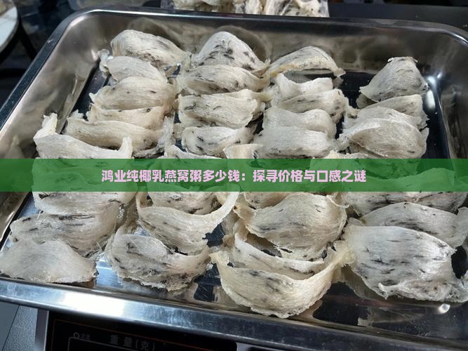 鸿业纯椰乳燕窝粥多少钱：探寻价格与口感之谜