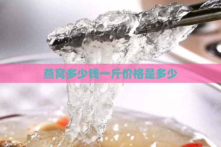 燕窝多少钱一斤价格是多少