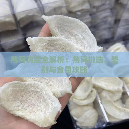 燕窝购买全解析：燕窝挑选、鉴别与食用攻略