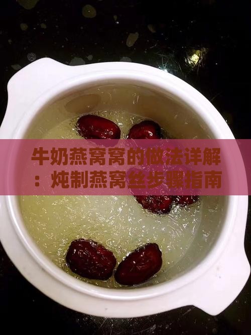 牛奶燕窝窝的做法详解：炖制燕窝丝步骤指南