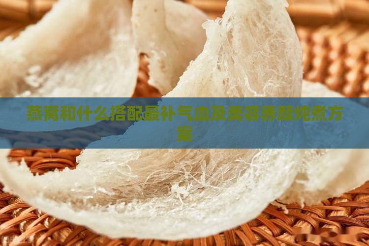 燕窝和什么搭配最补气血及美容养颜炖煮方案