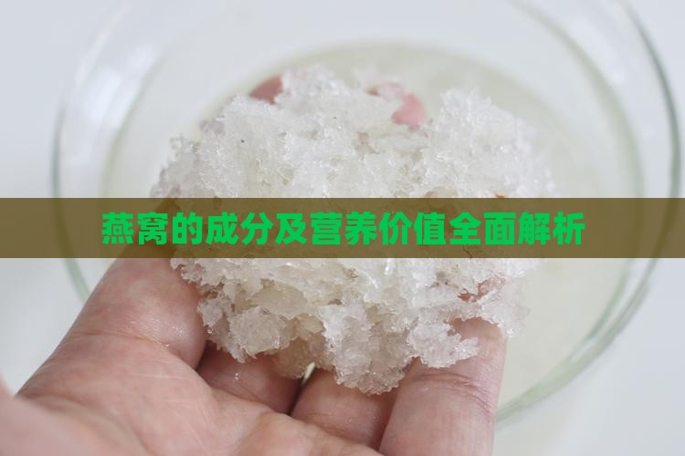 燕窝的成分及营养价值全面解析