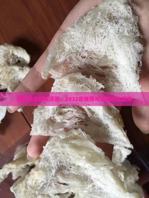 燕窝配送软件评测：2023年推荐与功能对比指南