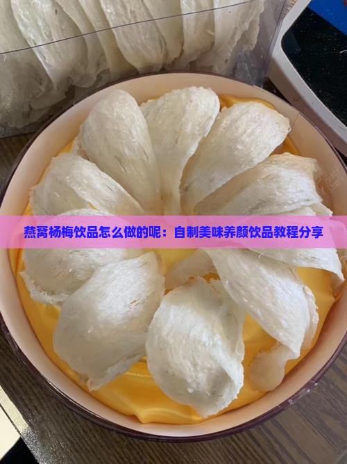 燕窝杨梅饮品怎么做的呢：自制美味养颜饮品教程分享