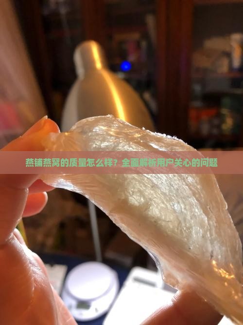 燕铺燕窝的质量怎么样？全面解析用户关心的问题