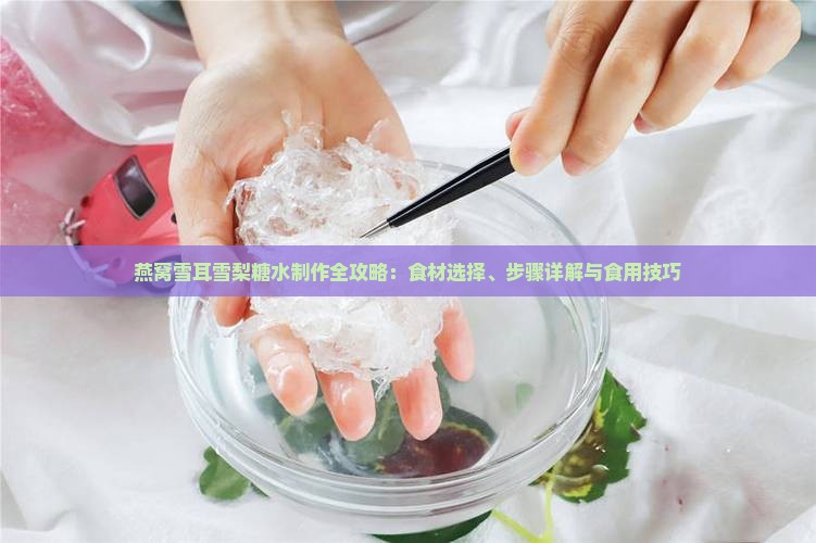 燕窝雪耳雪梨糖水制作全攻略：食材选择、步骤详解与食用技巧