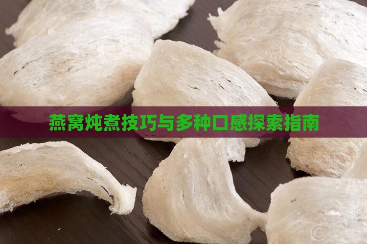 燕窝炖煮技巧与多种口感探索指南