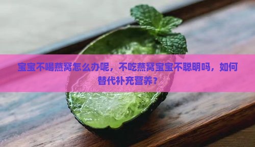 宝宝不喝燕窝怎么办呢，不吃燕窝宝宝不聪明吗，如何替代补充营养？