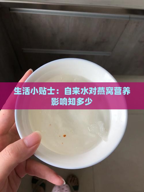 生活小贴士：自来水对燕窝营养影响知多少