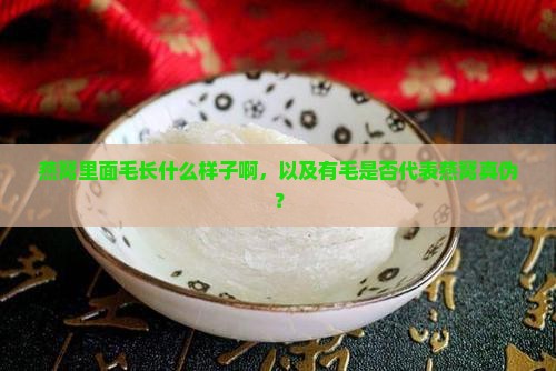燕窝里面毛长什么样子啊，以及有毛是否代表燕窝真伪？
